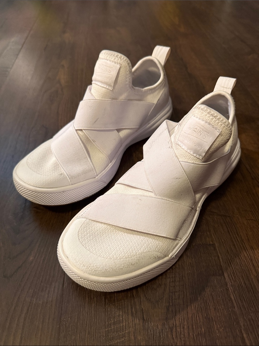 Vans Slip-On Style Sneakers in White